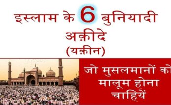 6 Basic Beliefs In Islam hindi