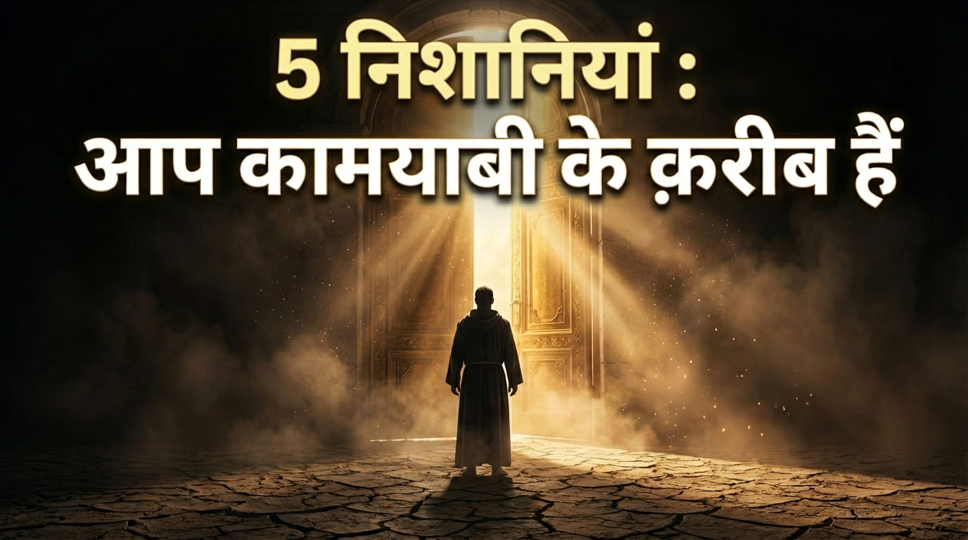 5 निशानियां : आप कामयाबी के क़रीब हैं | 5 Signs: You Are Close to Success