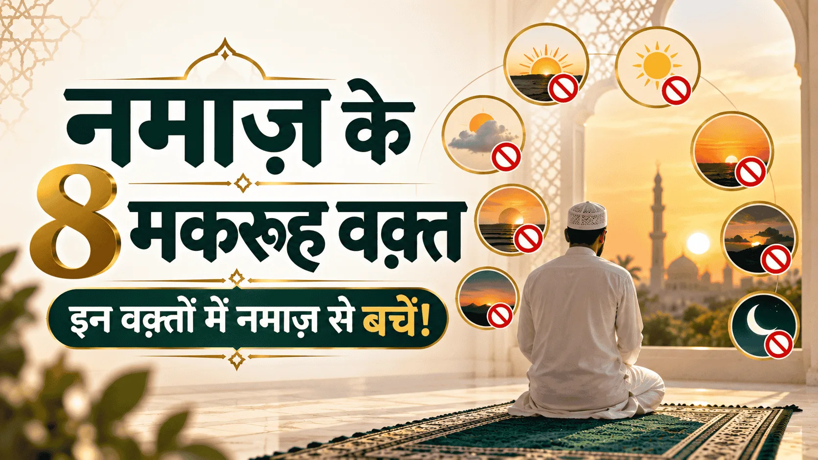 Namaz Ke Makrooh Waqt